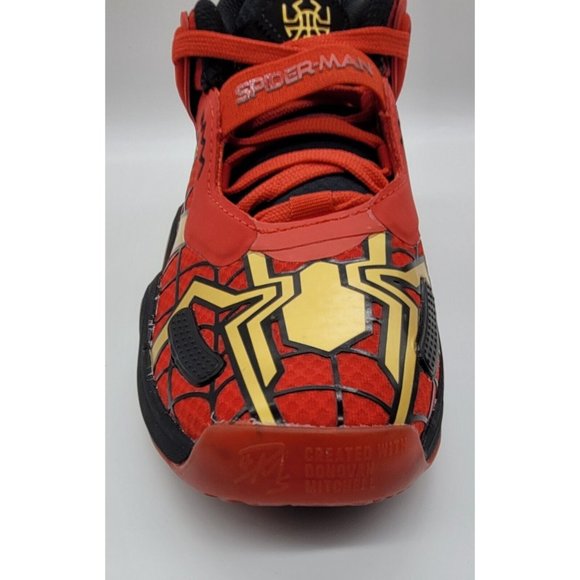 Adidas D.O.N Issue #3 GS 'Spider-Man' Basketball Shoes GZ5496 - Picture 7 of 12